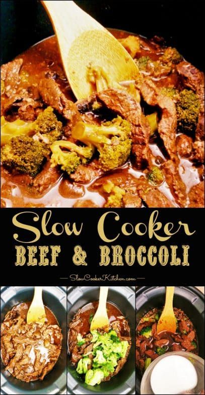 SLOW COOKER BEEF & BROCCOLI RECIPES