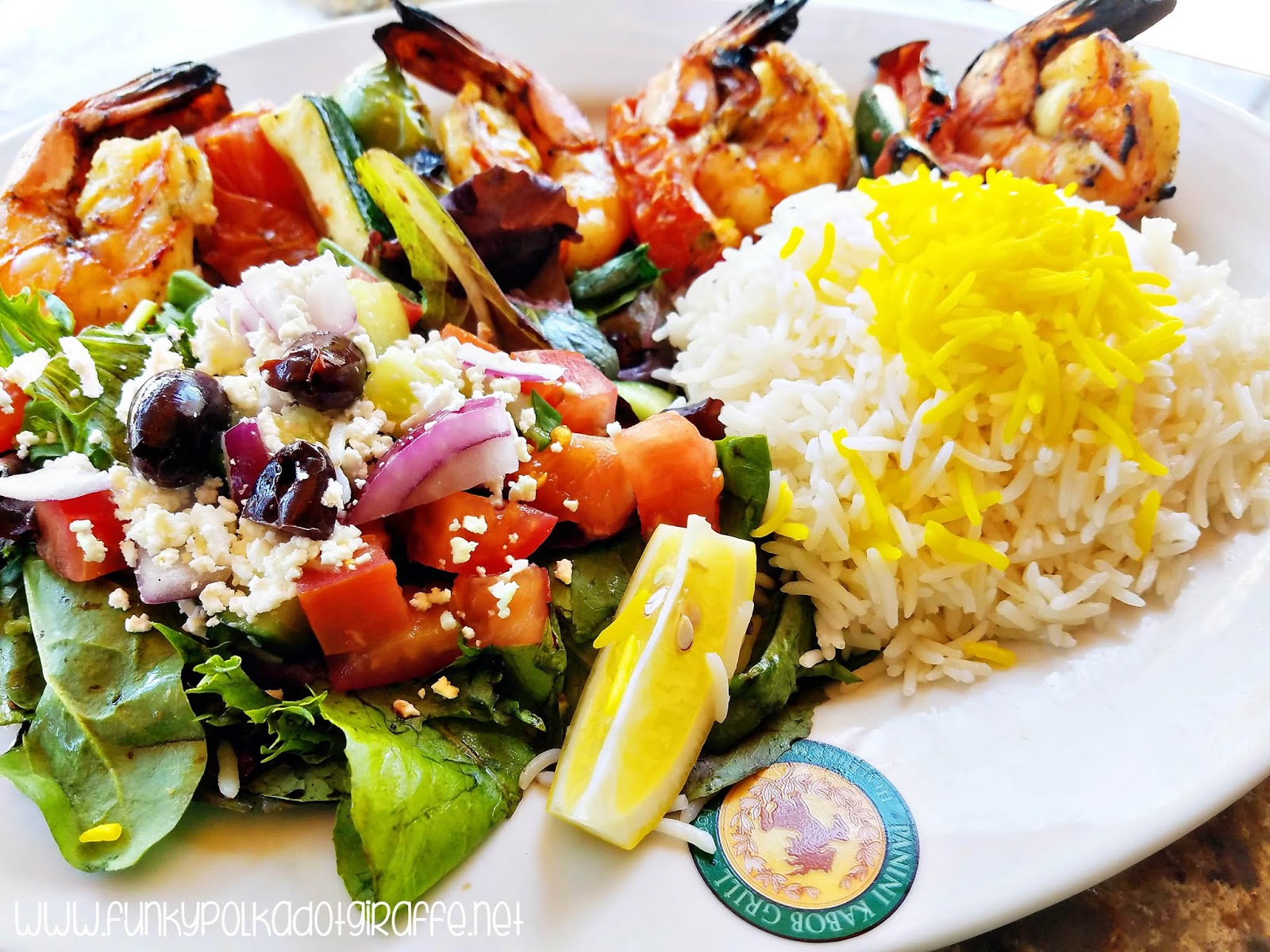 Funky Polkadot Giraffe Panini Kabob Grill at the Kaleidoscope Mission