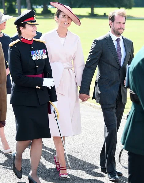 Queen Rania, Grand Duchess Maria Teresa, Prince Guillaume, Princess Stephanie, Prince Felix and Princess Claire, King Abdullah, Grand Duke Henri