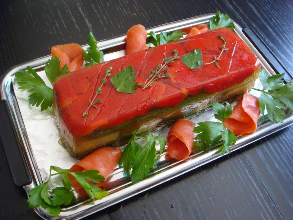 From my cottage kitchen Summer vegetable terrine