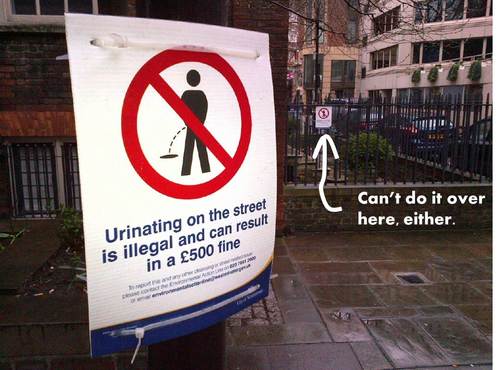 Asian mother and baby Peeing in public charges