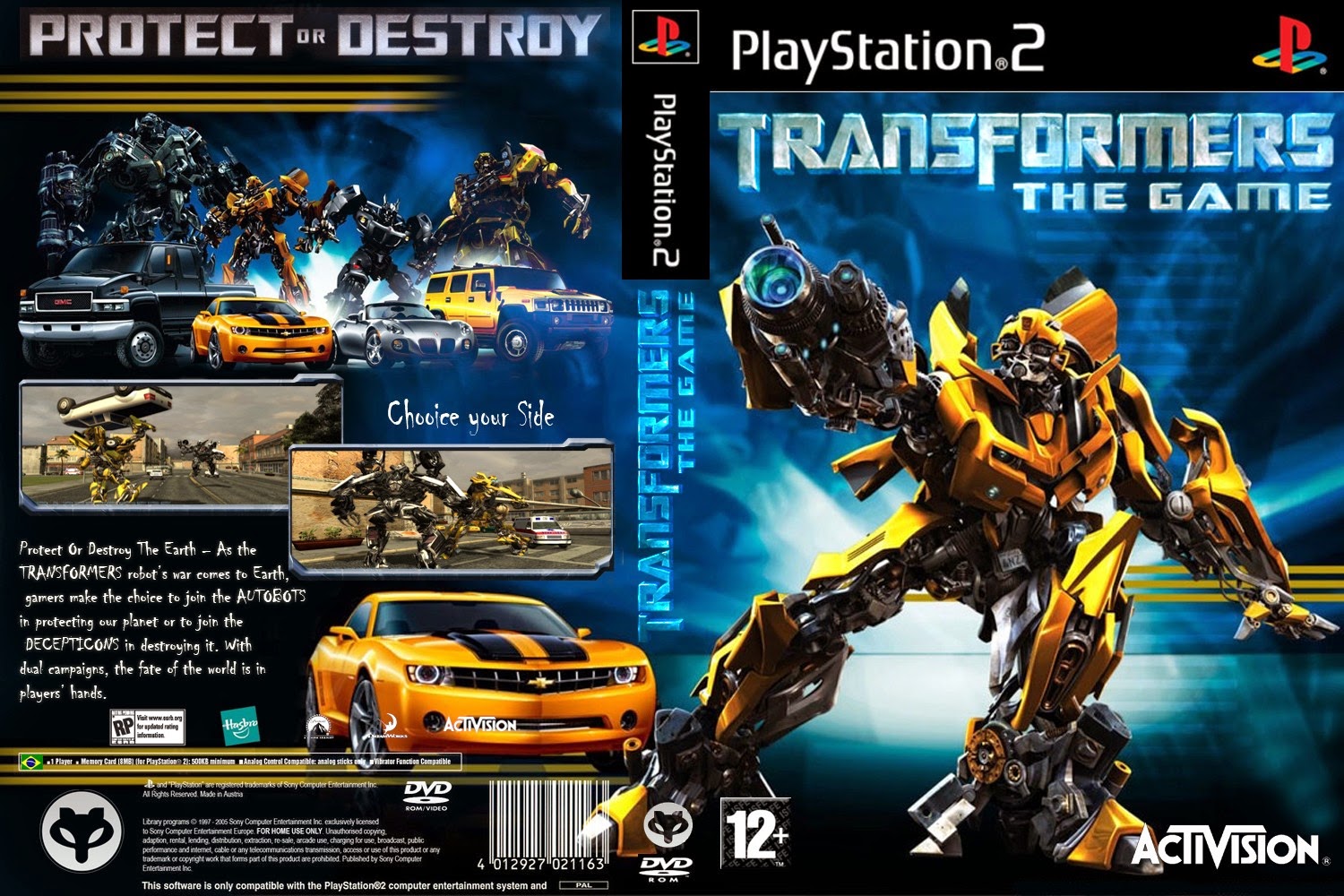 Semua Cheat Dan Code Transformers The Game PS2 Cheat Game PS2