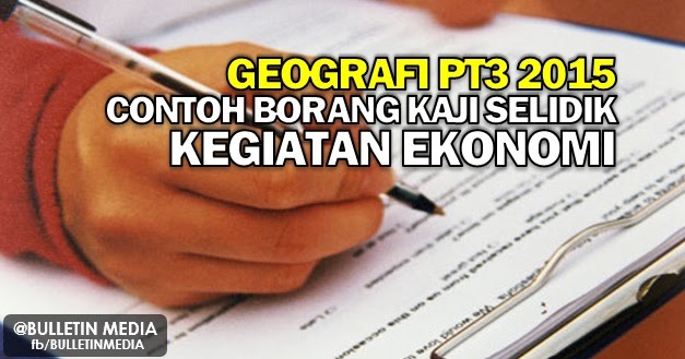 Contoh Borang Soal Selidik Ekonomi Stpm - Contoh Now