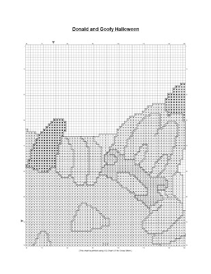 PDF Cross Stitch pattern 0241.Goofy INSTANT by PDFcrossstitch