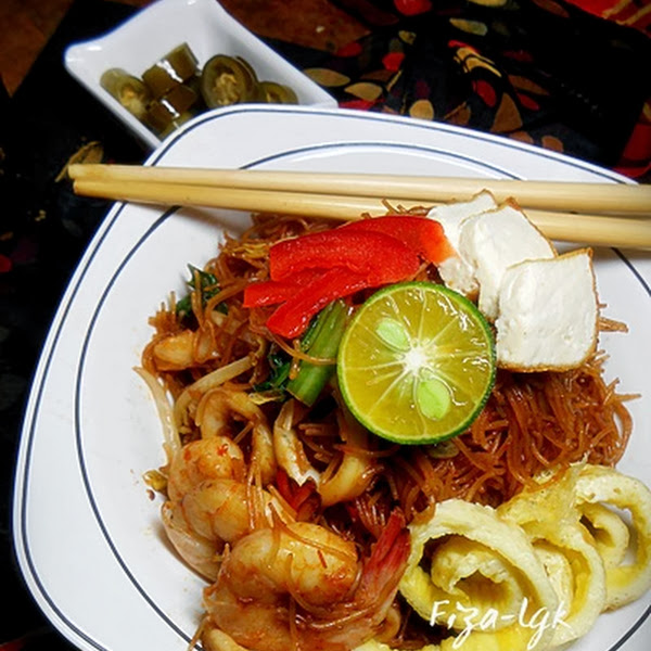 resepi bihun goreng sedap satu resepi Resepi Bihun Goreng Kuah Laksa Enak dan Mudah