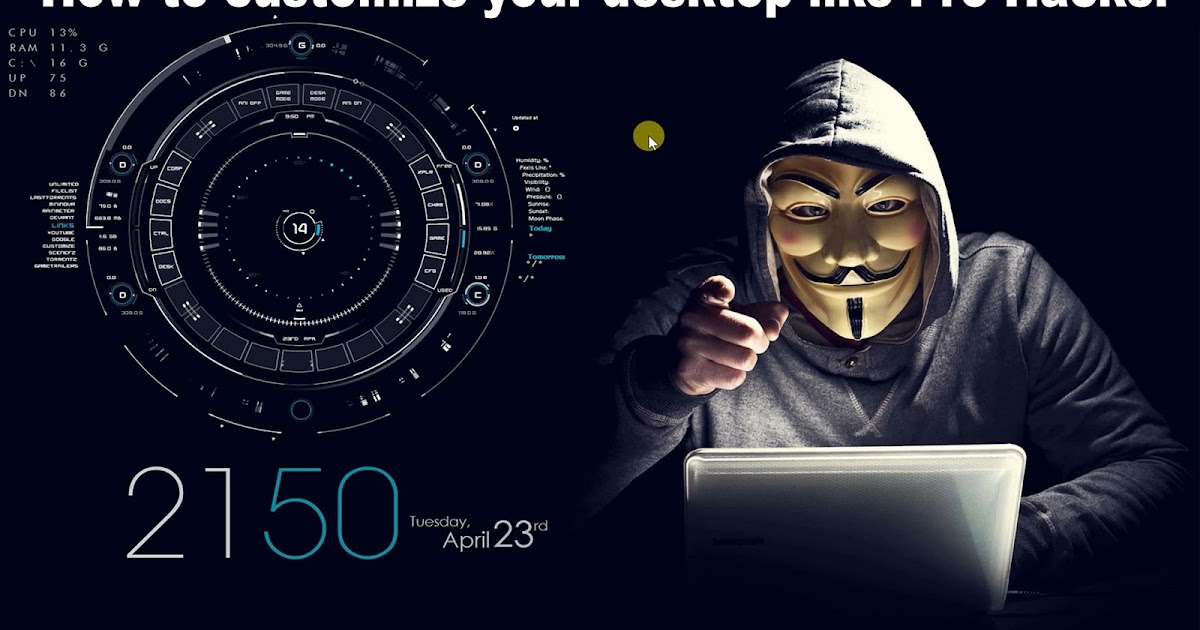 Customize your Desktop to look like a Pro Hacker (2019)