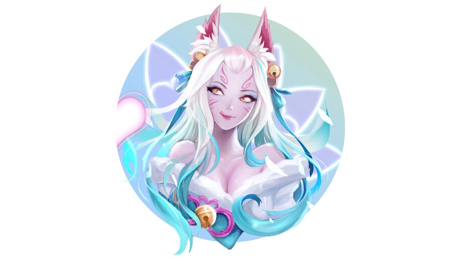 Ahri, Spirit Blossom, LoL, 4K, #7.2318