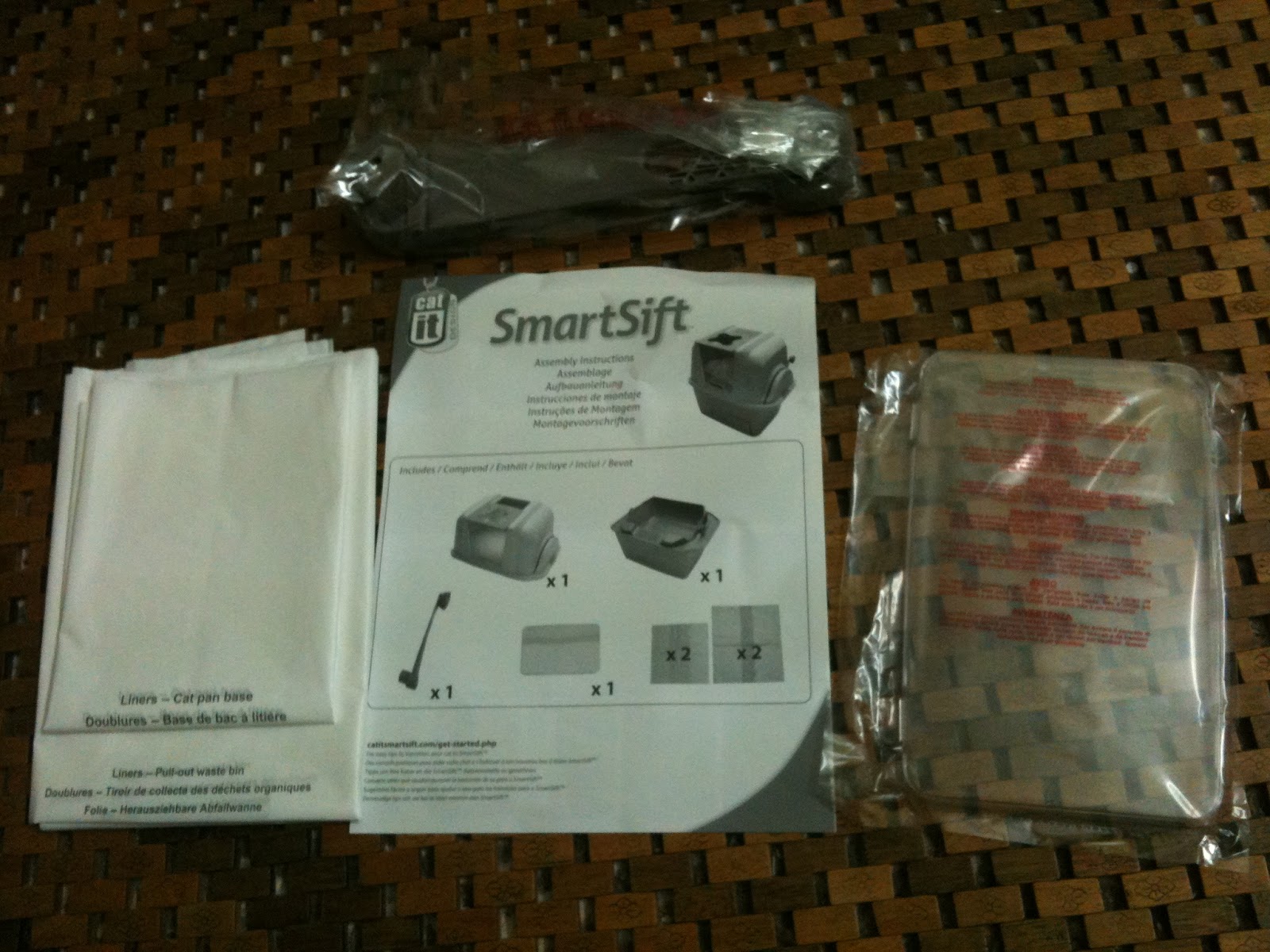 Sharz and Catz SmartSift Easy,No Mess Cat Litter Maintenance