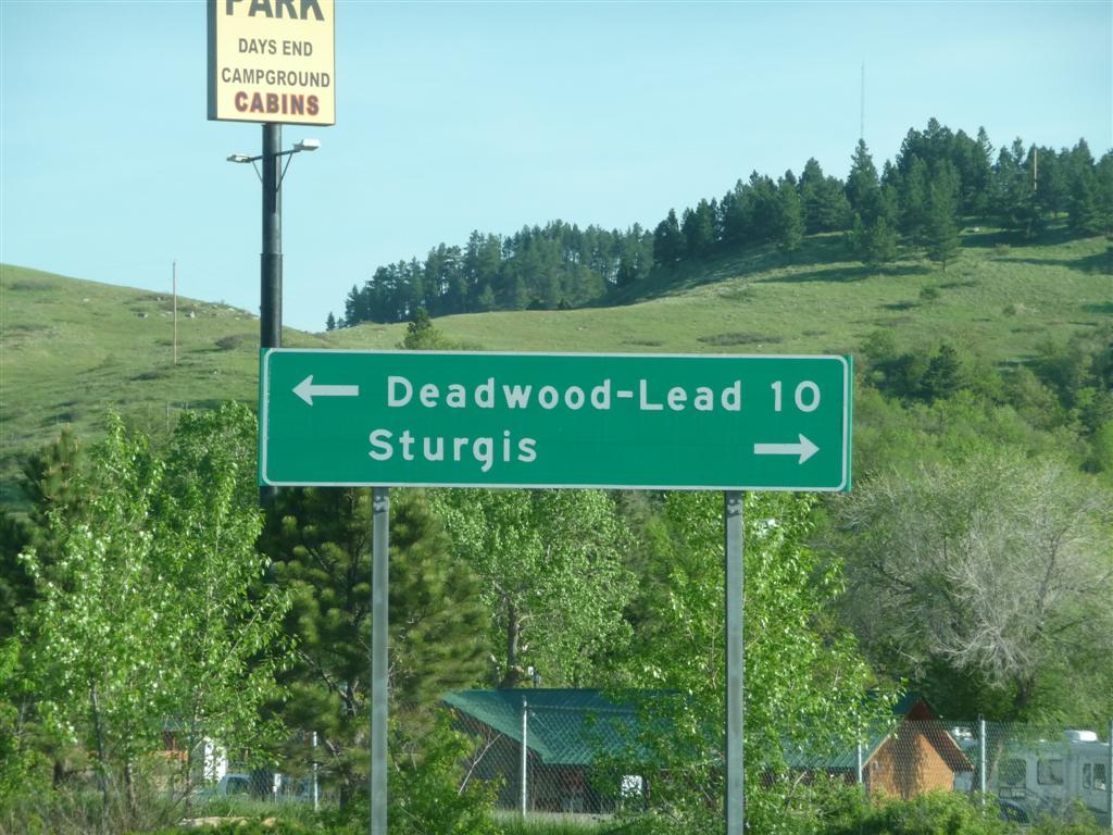 Skid and Sandy On The Road Rapid City South Dakota to Deadwood South