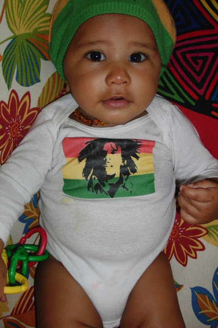 kids and colors: Baby M, rasta baby