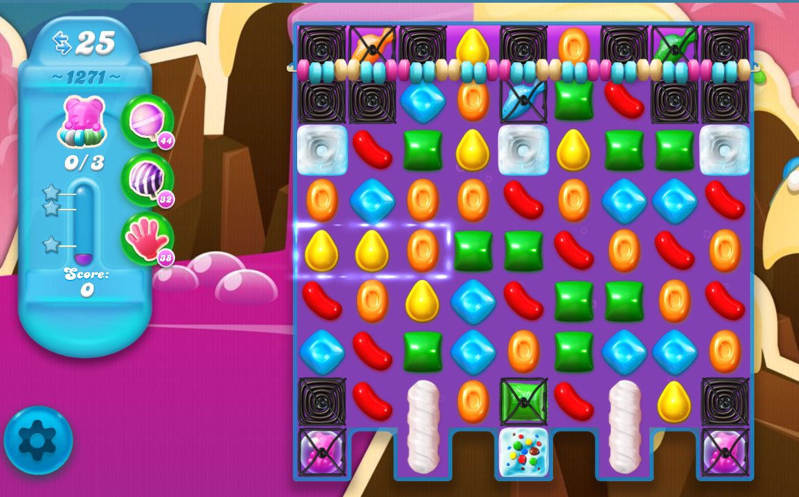 Candy Crush Soda Saga level 1271 Candy Crush Soda Saga level 1271