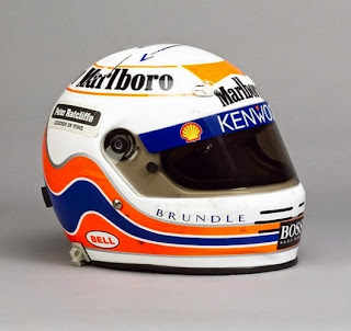 Il casco di Martin Brundle