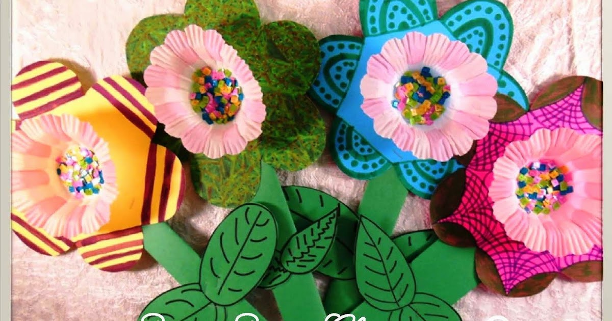 Lessons by Molly: Mother's Day Flower Craft