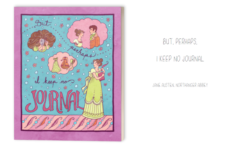 Jane Austen Journals StorySeamstress
