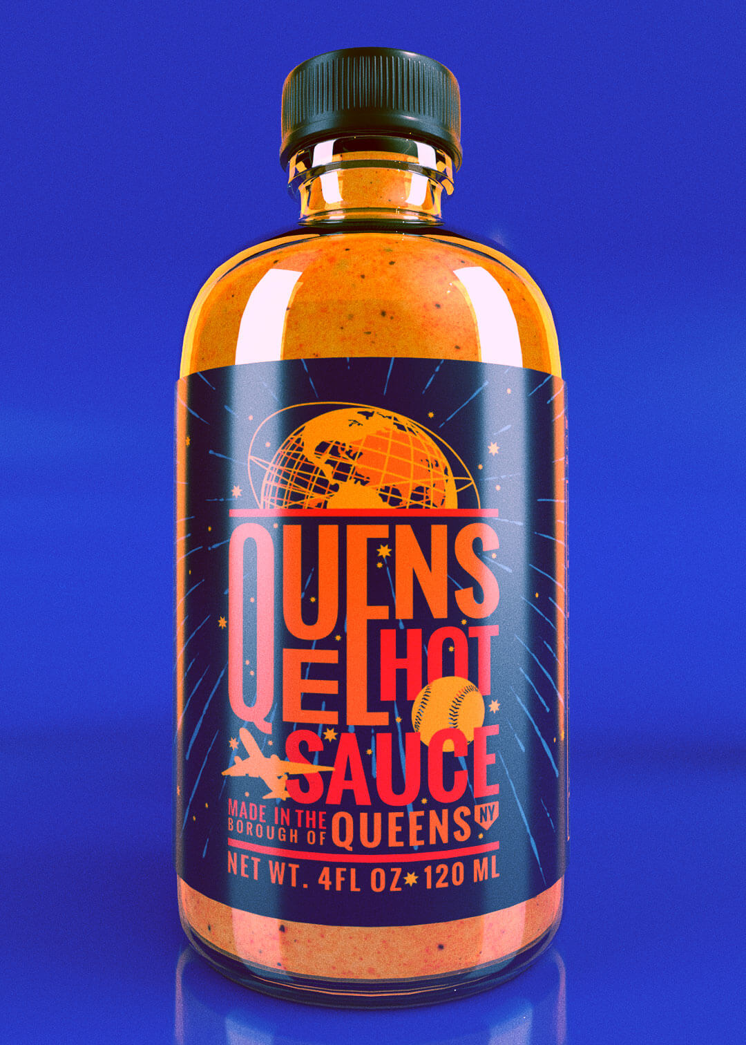 Queens Hot Sauce on Packaging of the World Creative Package Design