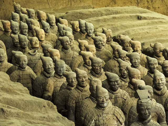 Terracotta Army near Xi'an China
