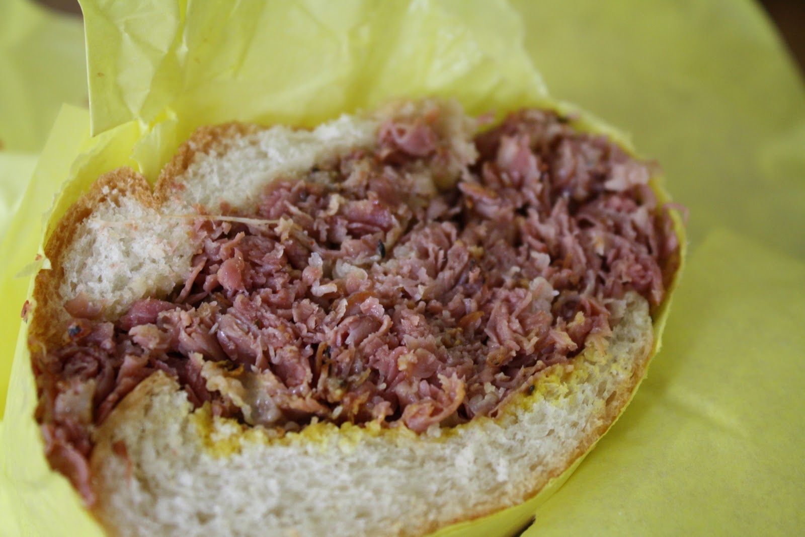 An Immovable Feast Pastrami Dip at The Hat