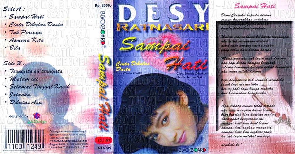 QOMS-SEGER-HANA TUBAN: DESY RATNASARI – (1997) Sampai Hati