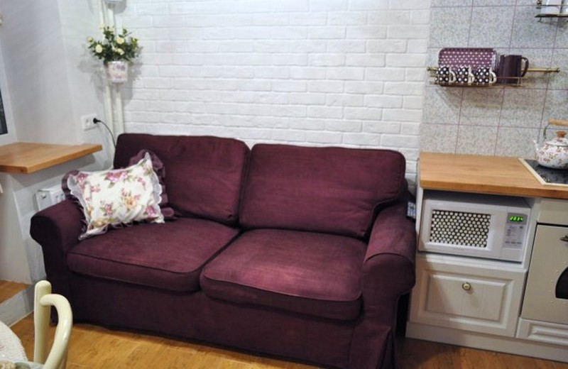 Диваны : Диван на кухне - стильный и удобный интерьер (32 фото)