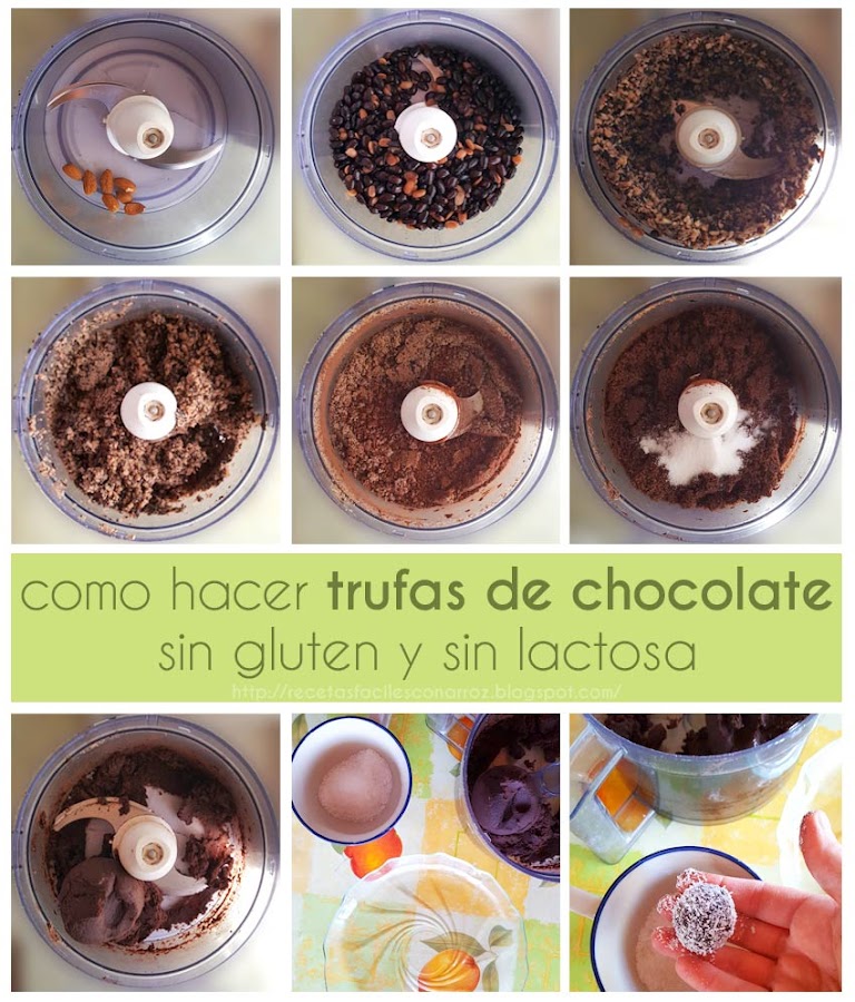 trufas chocolate fototutorial