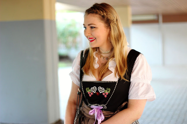 Wiesn Beauty Styling, Flechtfrisur, Make-Up