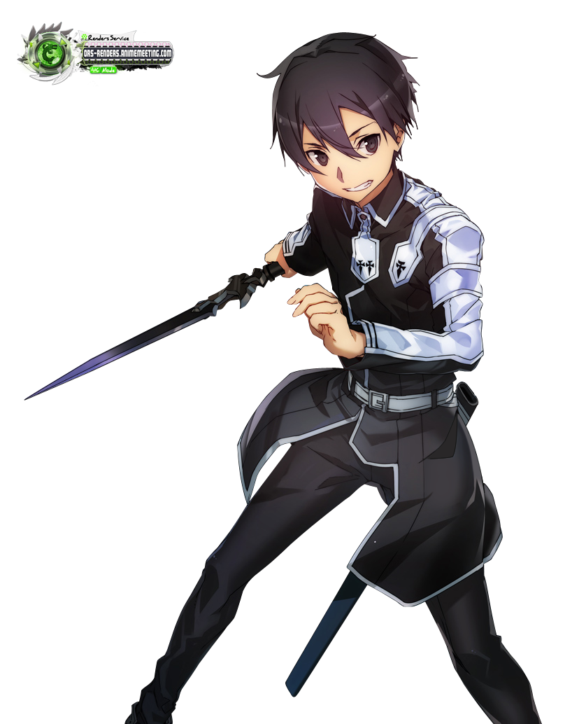 Sword Art Online:Kirito Kakoiii Alicization Preview Render.