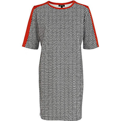 geo tshirt dress