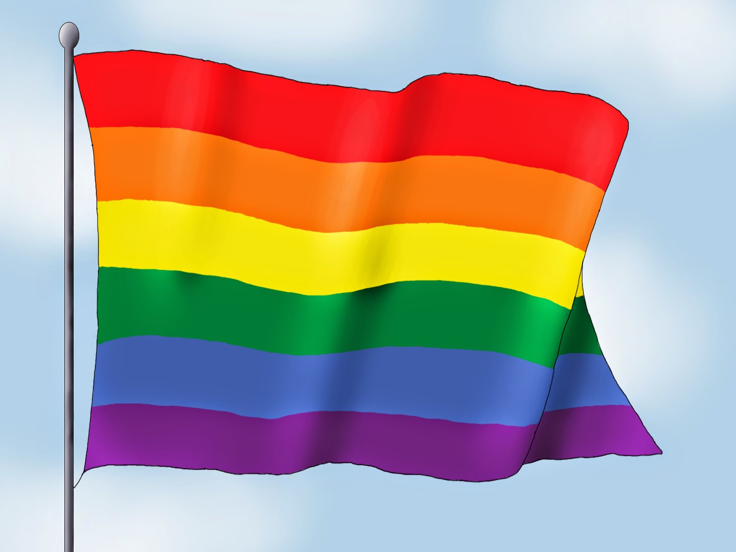 Gay flag gif