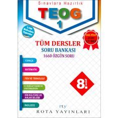 Rota Yayınları 8.Sınıf TEOG 1 Tüm Dersler Soru Bankası (2017) Rota Yayınları 8.Sınıf TEOG 1 Tüm Dersler Soru Bankası (2017)