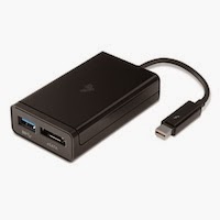 Adattatore da Thunderbolt a eSATA + USB 3.0 di Kanex per Mac