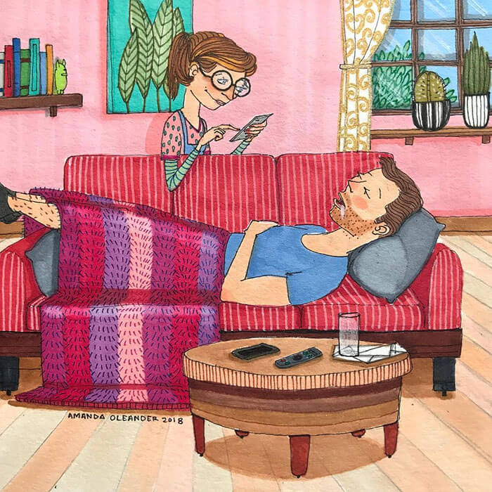 25 Hilariously Honest Illustrations Reveal A Hidden Side Of Long-Term Relationships 25 Hilariously Honest Illustrations Reveal A Hidden Side Of Long-Term Relationships
