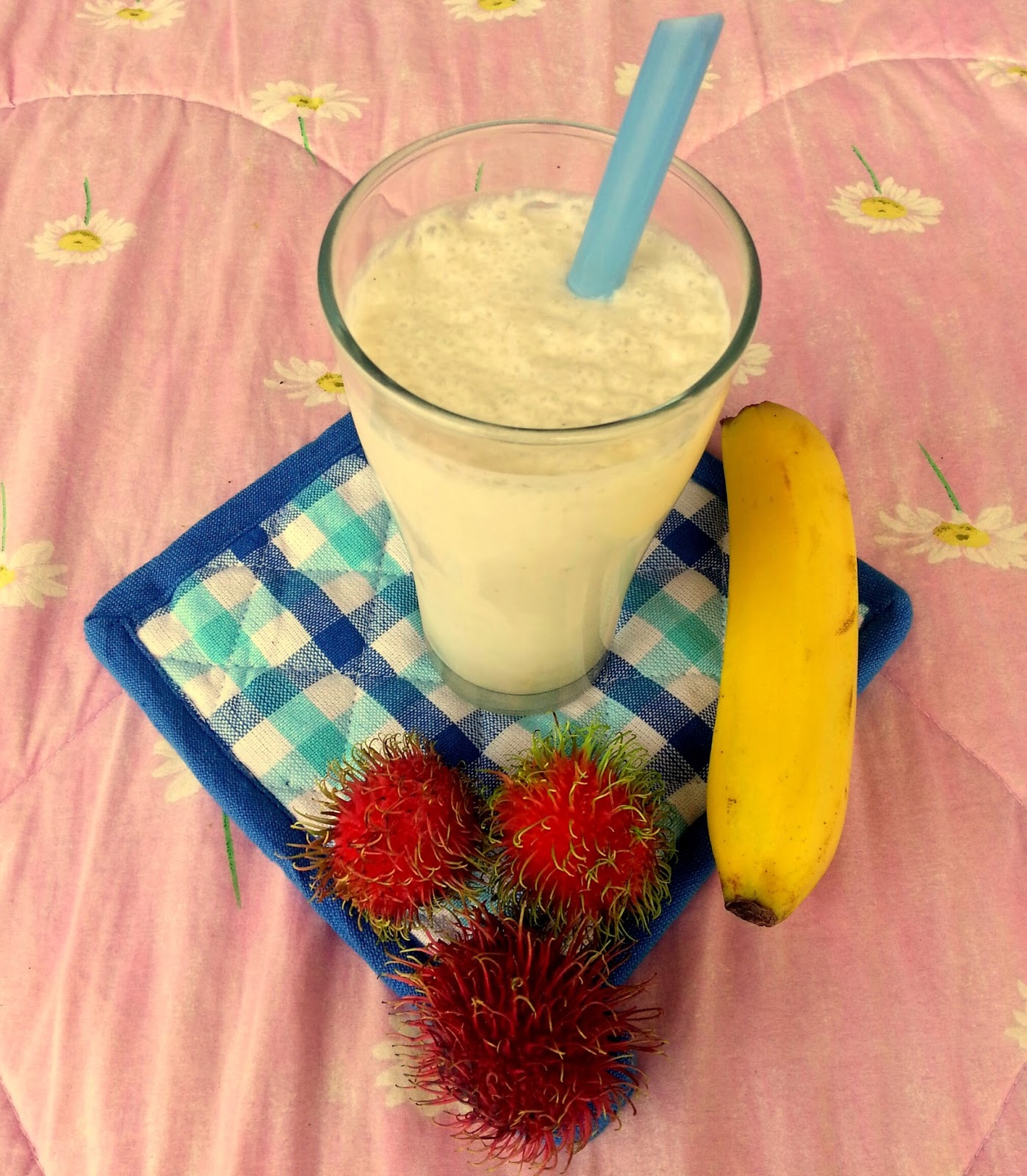 Milkshake de Rambutan et Banane