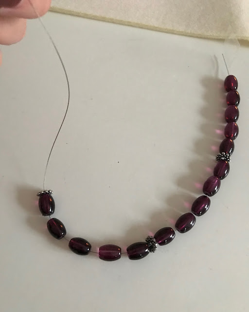 Easy DIY MultiStrand Strung Necklace My Girlish Whims