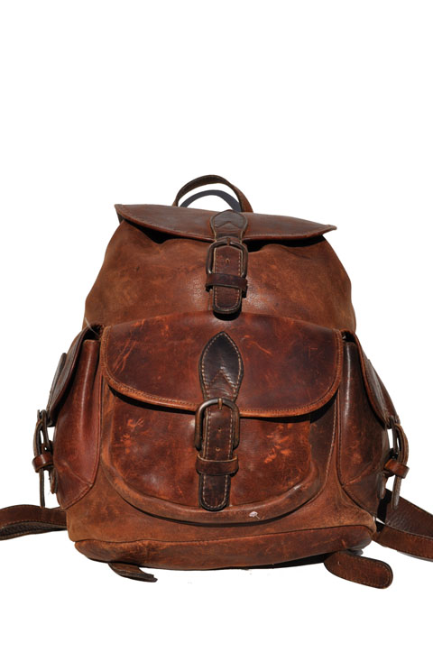 vintage leather backpacks for sale