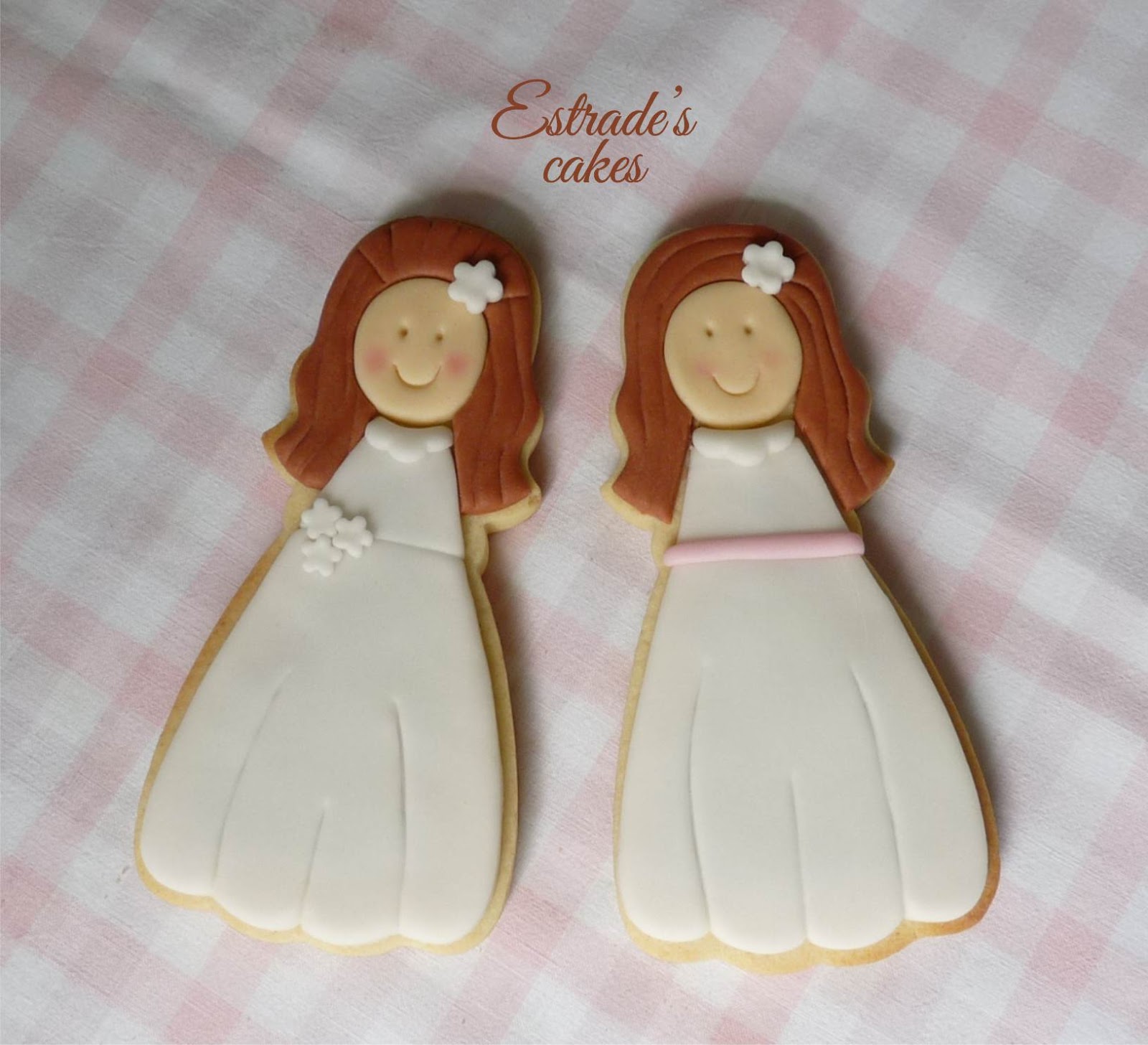 Estrade's cakes GALLETAS PARA UNA PRIMERA COMUNIÓN (primera parte)