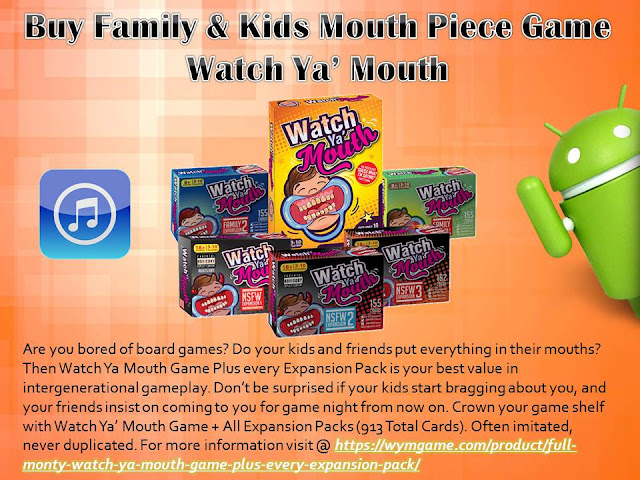 Buy Family & Kids Mouth Piece Game – Watch Ya’ Mouth