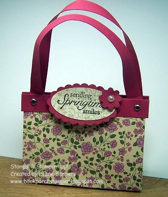 Back Porch Stamper: Paper Purse for a Gift Card