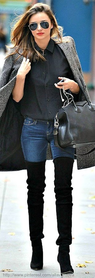 miranda kerr botas altas