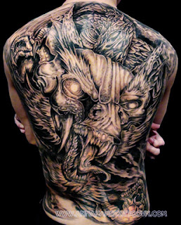 ลายสักเต็มหลัง ลายสักเต็มหลัง