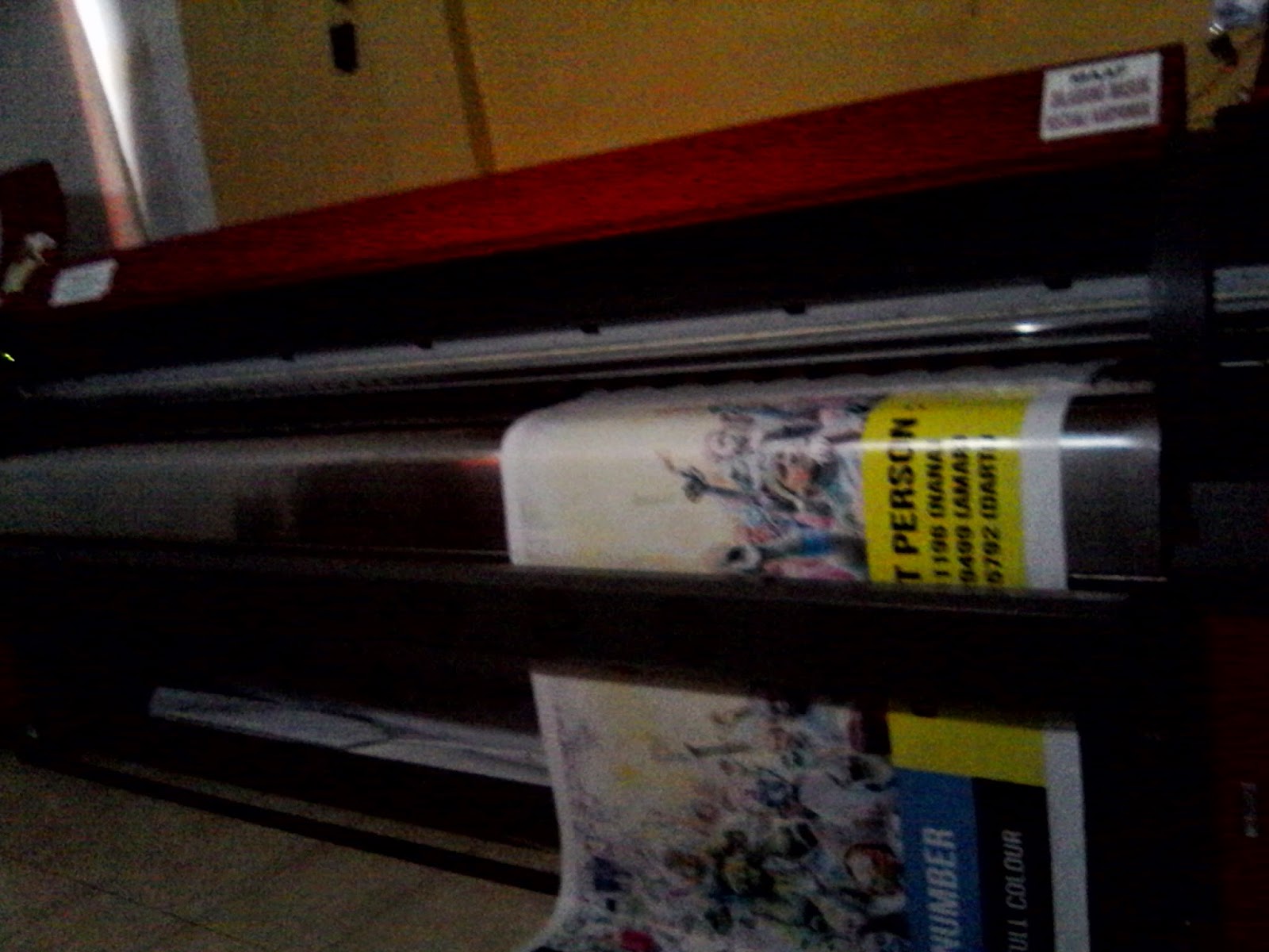mesin digital print reklame baliho banner di belopa utara luwu