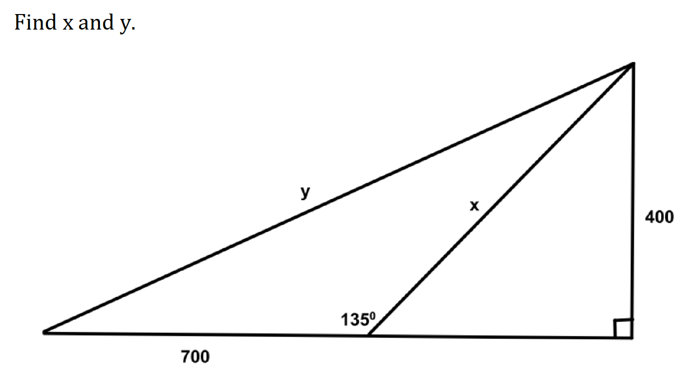 Puzzles and Figures Problem 102 Trigonometry Length and Angle