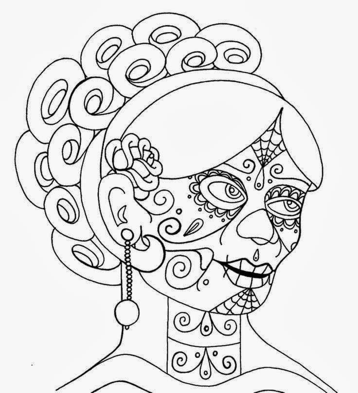 Tattoos Book: +2510 FREE Printable Tattoo Stencils: Day Of The Dead ...