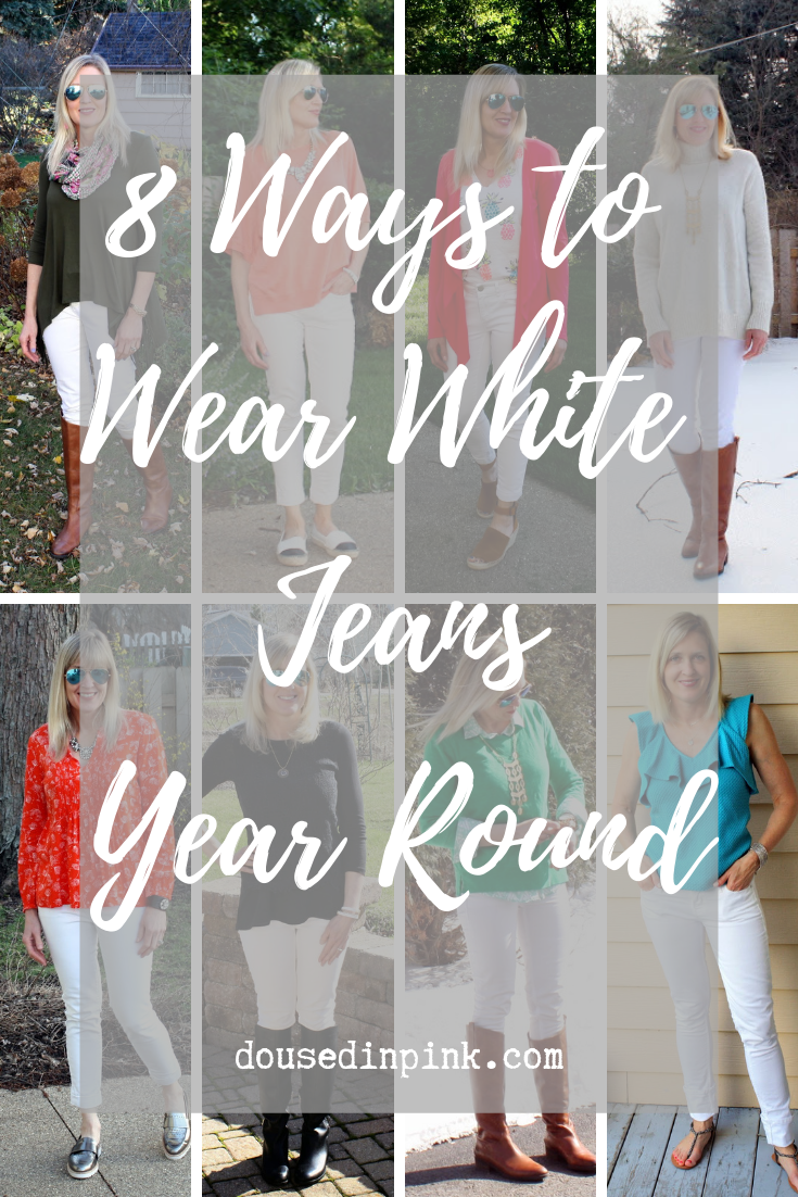 8 Ways to Wear White Jeans Year Round
