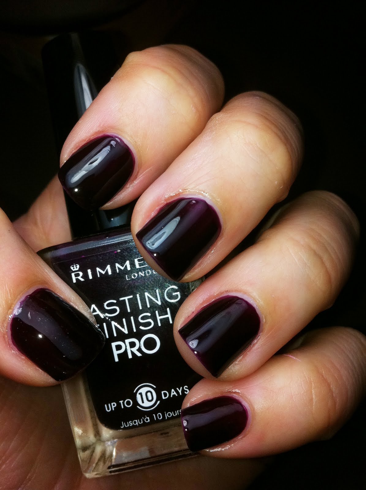 Lacquered Me: RIMMEL - a dark purple