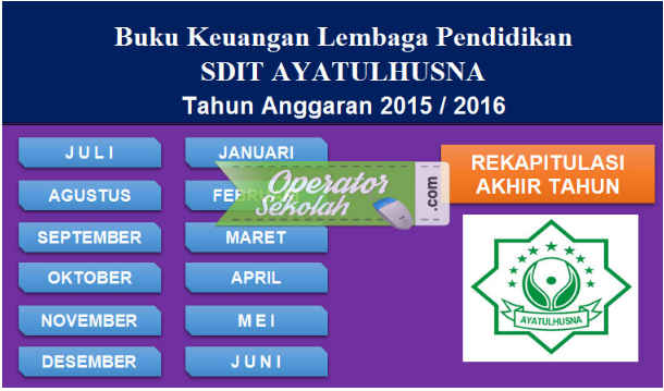 Aplikasi Laporan Keuangan Sekolah Format Excel Bisa Edit Aplikasi Laporan Keuangan Sekolah Format Excel Bisa Edit