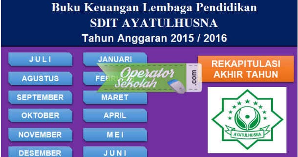 Aplikasi keuangan sekolah excel gratis 2016