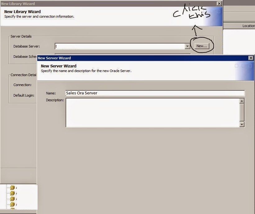 How to create library for Oracle in SAS?
