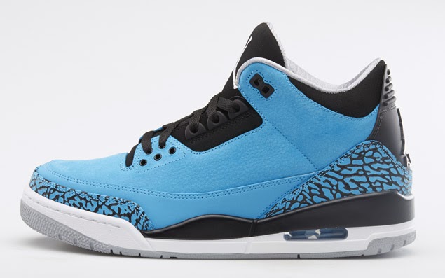 jordan 3s powder blue