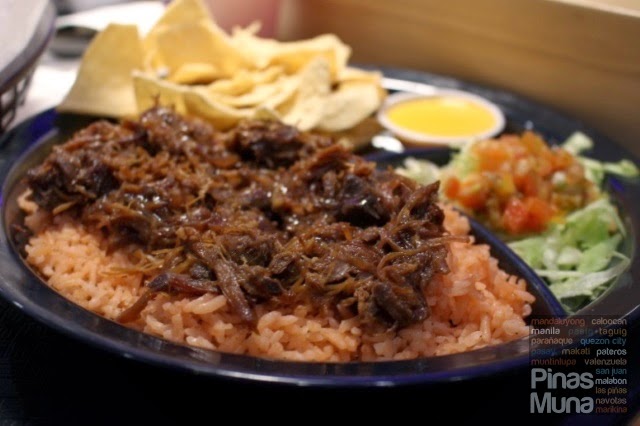 Taco Bell Gateway Mall Pork Barbeque Rice Meal