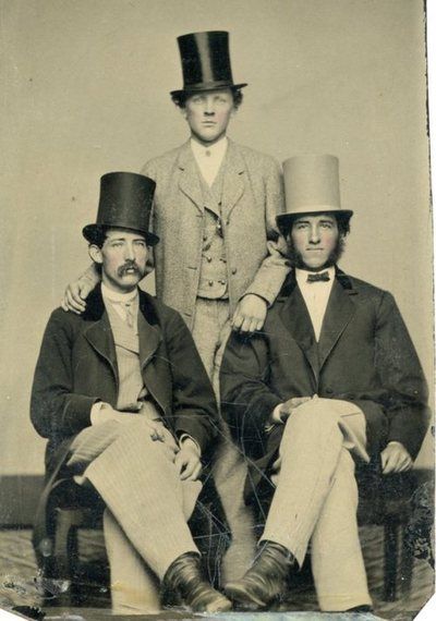 Stove-Pipe Hat: A Favorite Fashion Style for Gentlemen From the ...